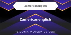تطبيق Zamericanenglish